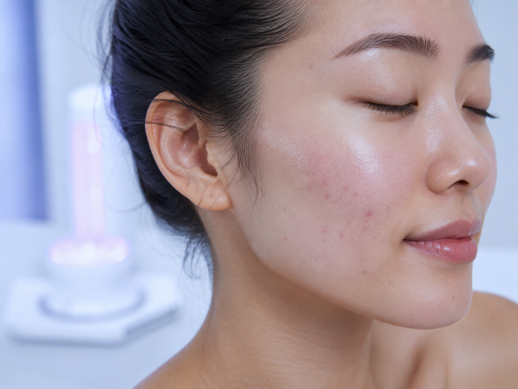 Cryo plasma facial Singapore — Before x Plasma™ calm activate skin results