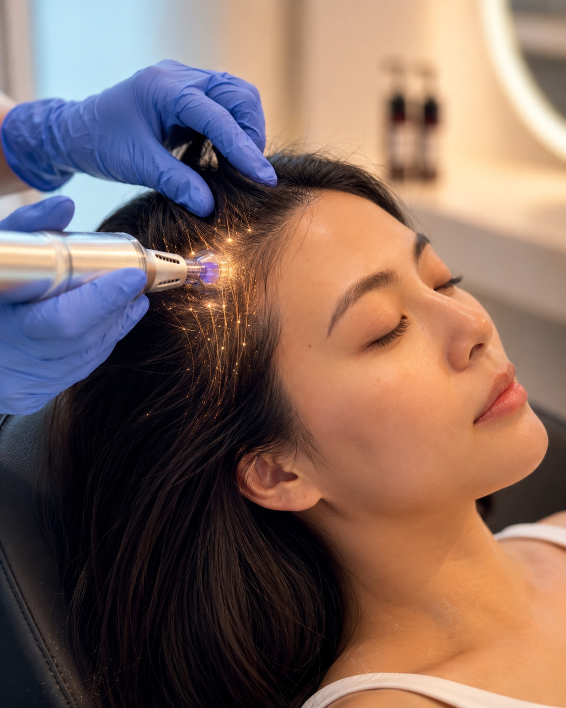 Scalp hair growth Singapore — K1-Jet™ needle-free growth actives exosome infusion