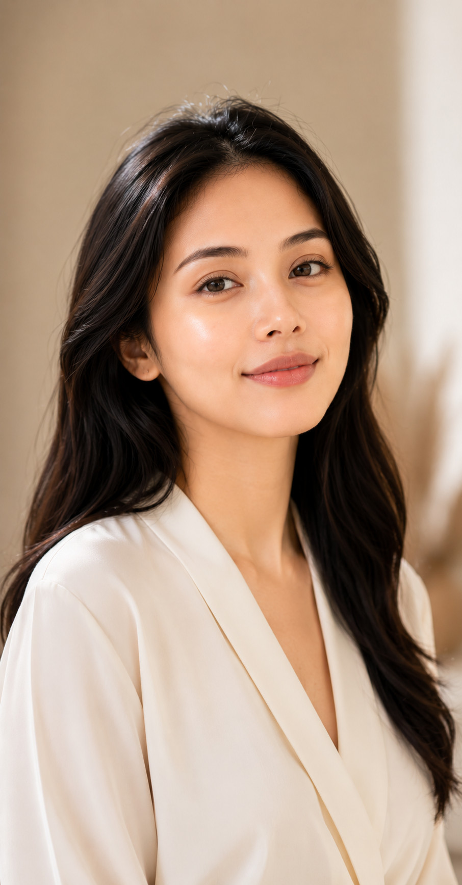 Before and after facial radiance, BAEK™ skin brightening treatment